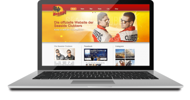 Seaside Clubbers Website