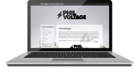 | Offizielle Webseite des Electronic-Music Artists Phil Voltage. Design und Code von Medienfeuer. Website Phil Voltage