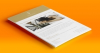 | Gestaltung von Flyern für ein exklusives Spa Flyergestaltung Wellness-Spa